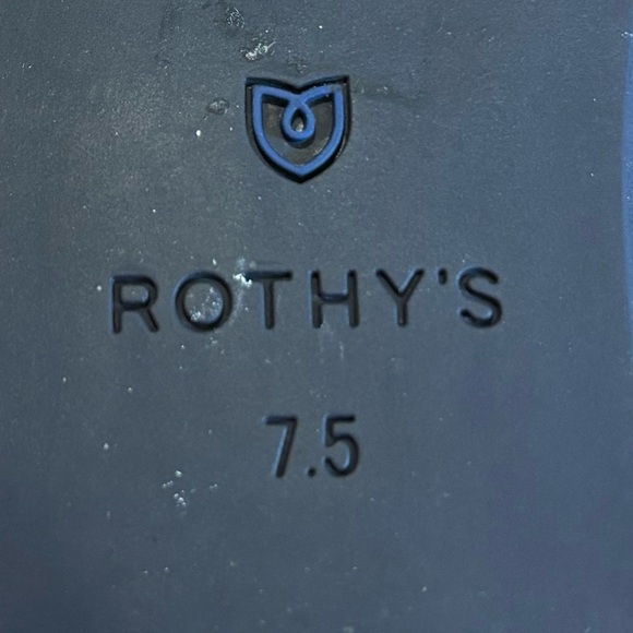 Rothy's The Square Flats In Cardinal Red Size 7.5 - Picture 5 of 6